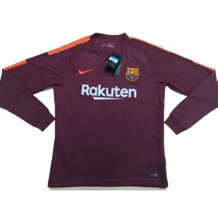 Fotballdrakt FC Barcelona Tredjetrøye 2017-2018 Langermet